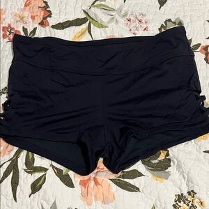 Mossimo Supply Co. Navy Blue Swim Boyshorts Tag
